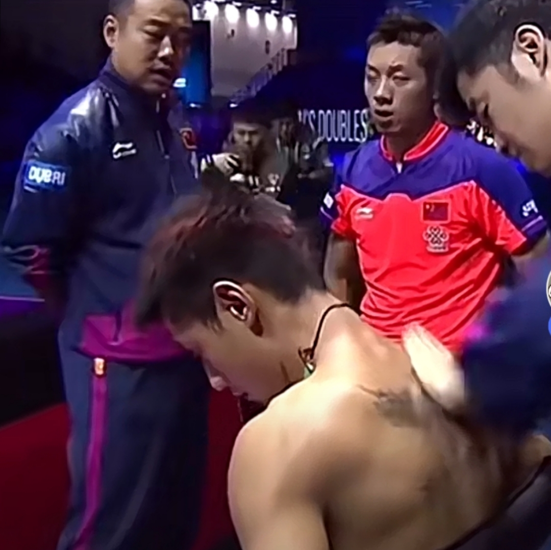 韩国乒乓球队绝地反击比利时乒乓球队，张继科送出助攻