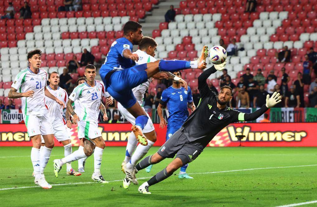 关于意大利队惨败，小组出线希望渺茫的信息